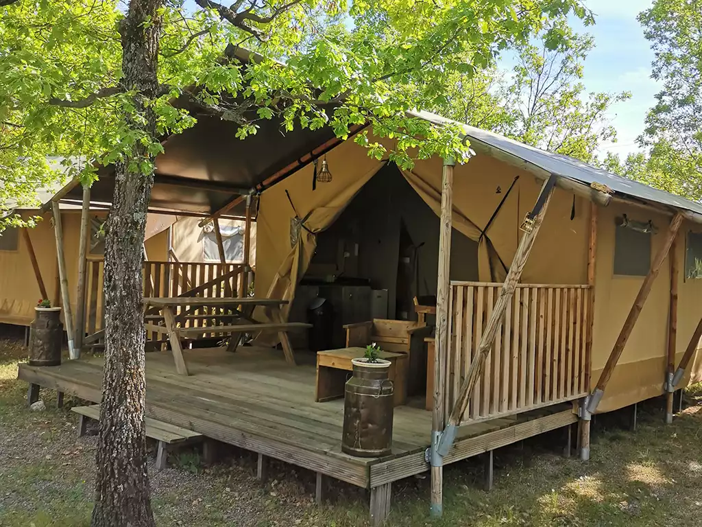 hébergement glamping à Sisteron