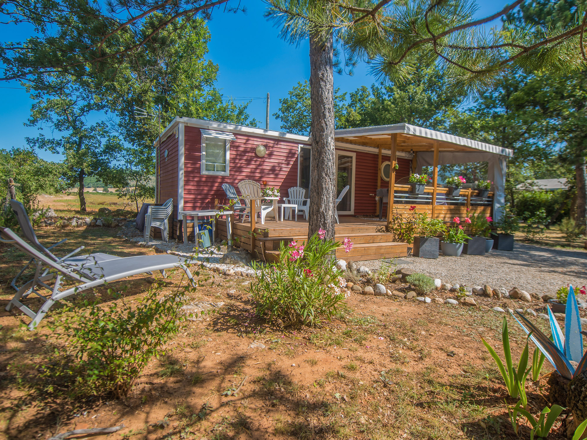 location mobil home salignac
